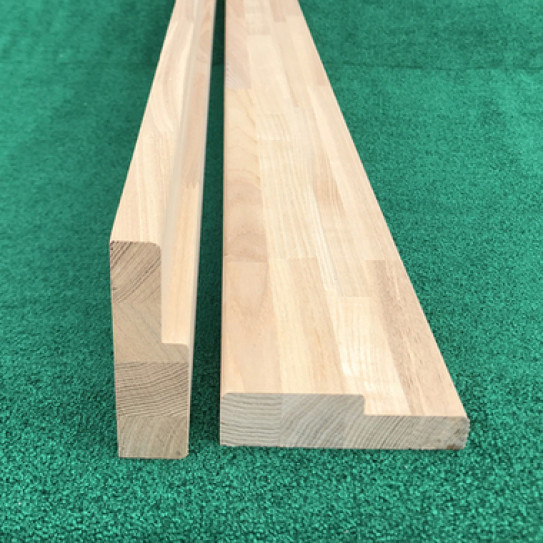 Дверная коробка ДВ 100 t - 30мм с выборкой (Ясень) 2шт*2,1м;  1шт*1,05м																					