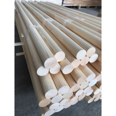 Круглый погонаж d40мм, дл. 2м