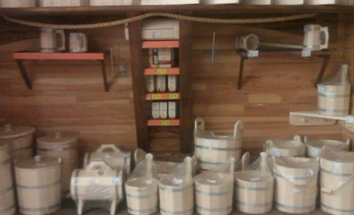 Изделия для бани и сауны из дерева от производителя